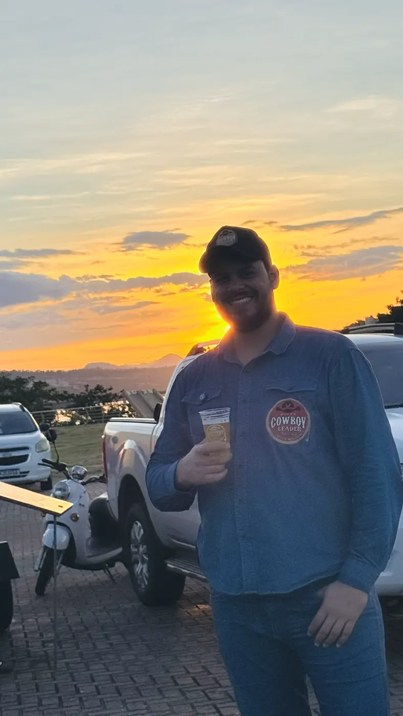 Pôr do sol no ponto da Cowboy Leader